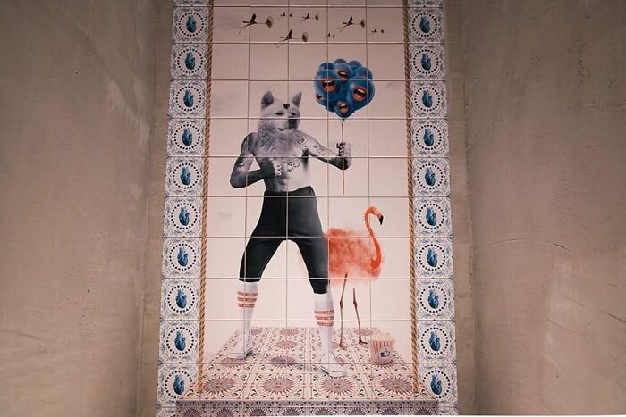 Tile Boxer Punch