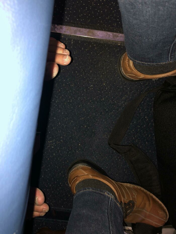 Why on Earth Is Barefoot on a Plane a Thing?