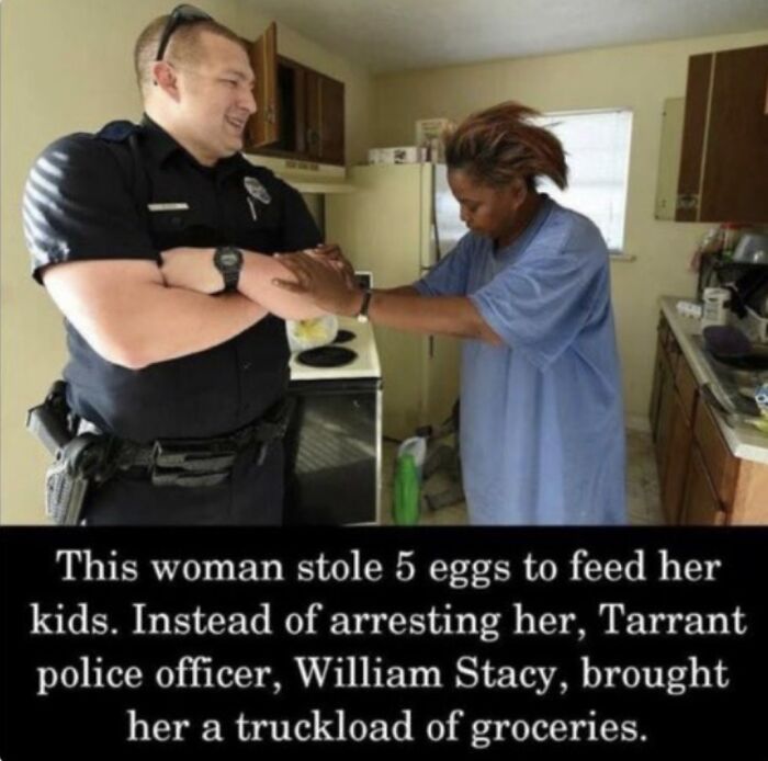 Cop Decides Help > Handcuffs (What a Plot Twist)