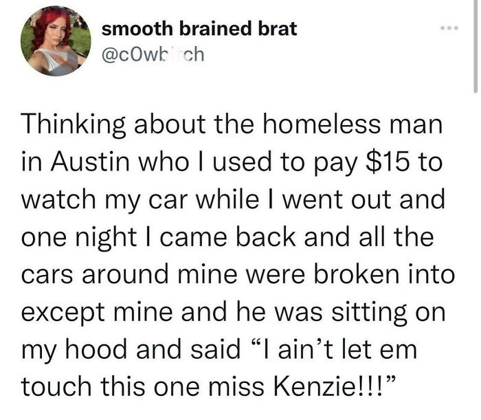 Homeless dude risking it all for $15 a night (say what?)