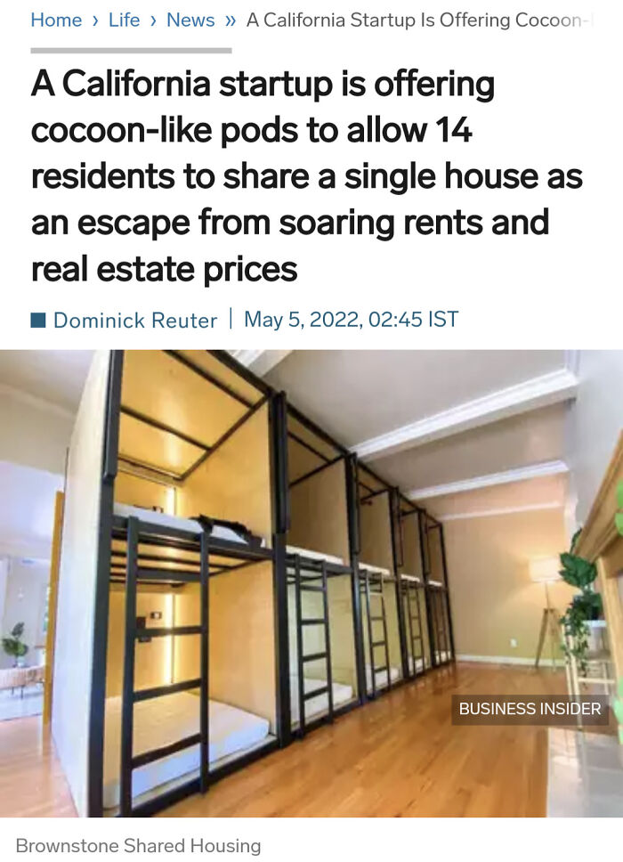 Great fix for housing crunch! ...Said no one ever.