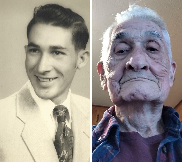 Me Today vs. 66 Years Ago — 84 Looks Good!