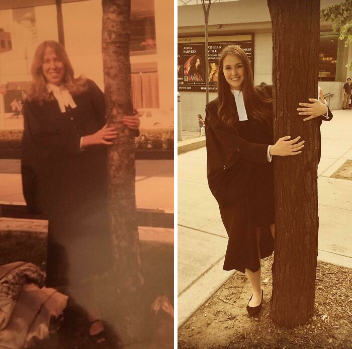 Mom & Me Lawyer Buds — 35 Years Difference