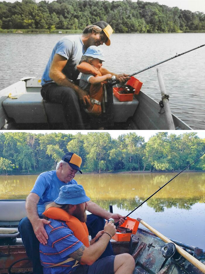 Happy Father’s Day: Then vs. Now