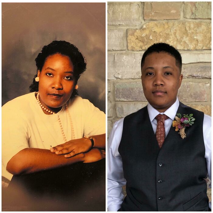 Mom and Me: 1990 vs 2020 — Twins or What?