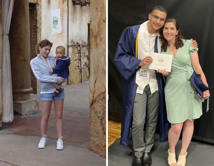 Son’s High School Graduation vs Me at His Age — Mind Blown