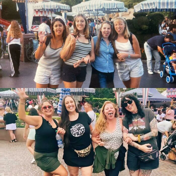 Almost to the Day: Disneyland Recreate 1999 vs Now