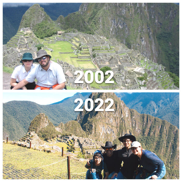 20 Years Apart: From Fiancé to Full-Family Machu Picchu