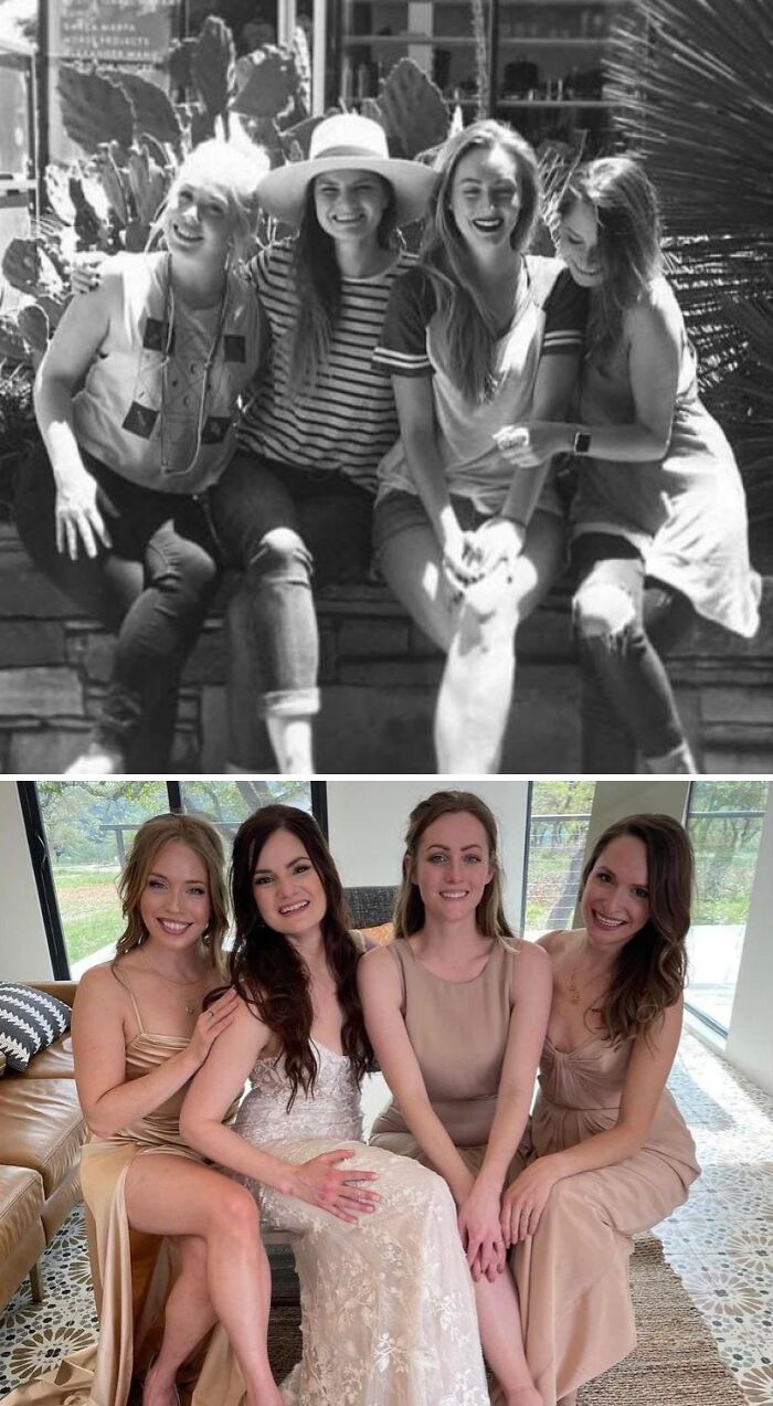 Three BFFs to Bridesmaids: Wedding Glow-Up, 10 Years Later