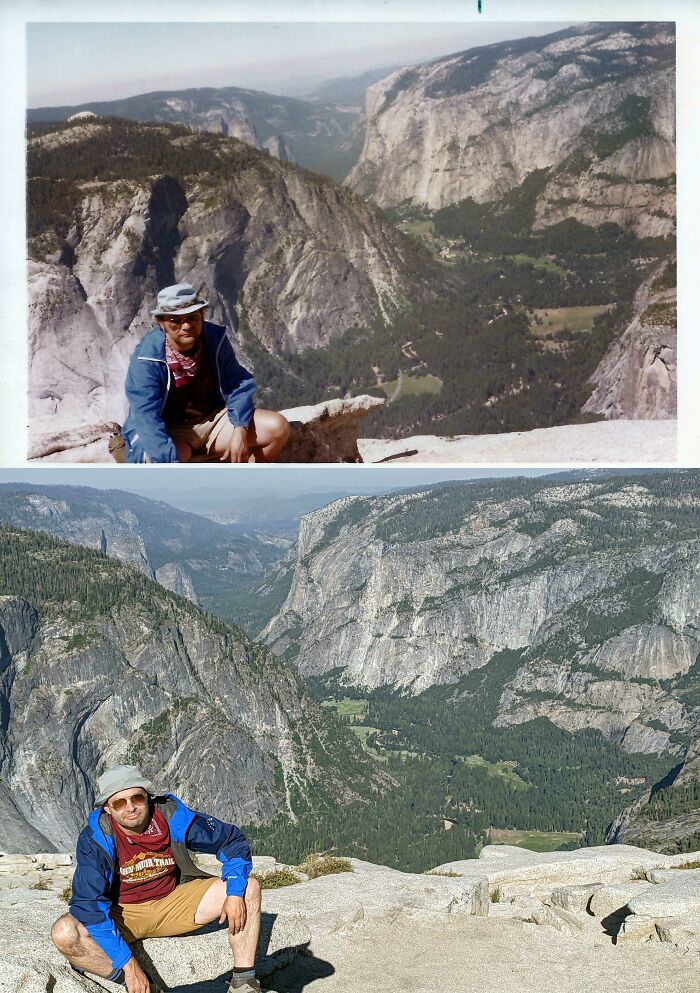 7/7/1977 and 7/7/2022: Half Dome Adventure