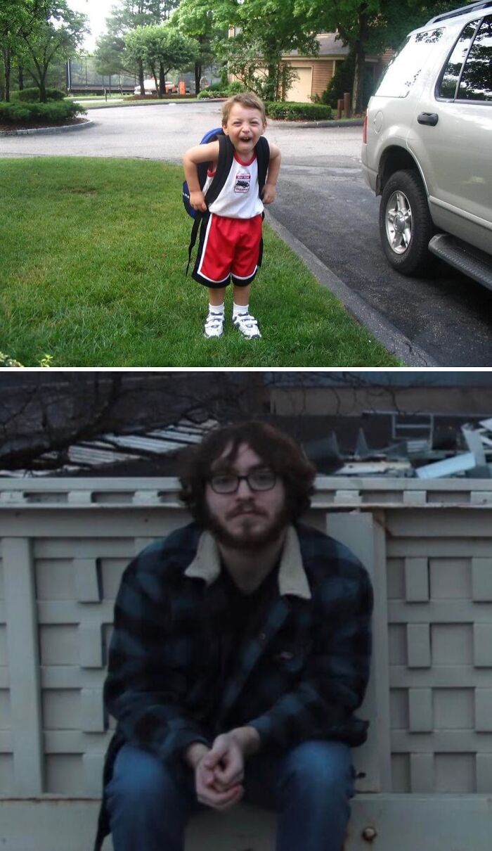 Me in 2004 vs 2021 — Glow-Up Story
