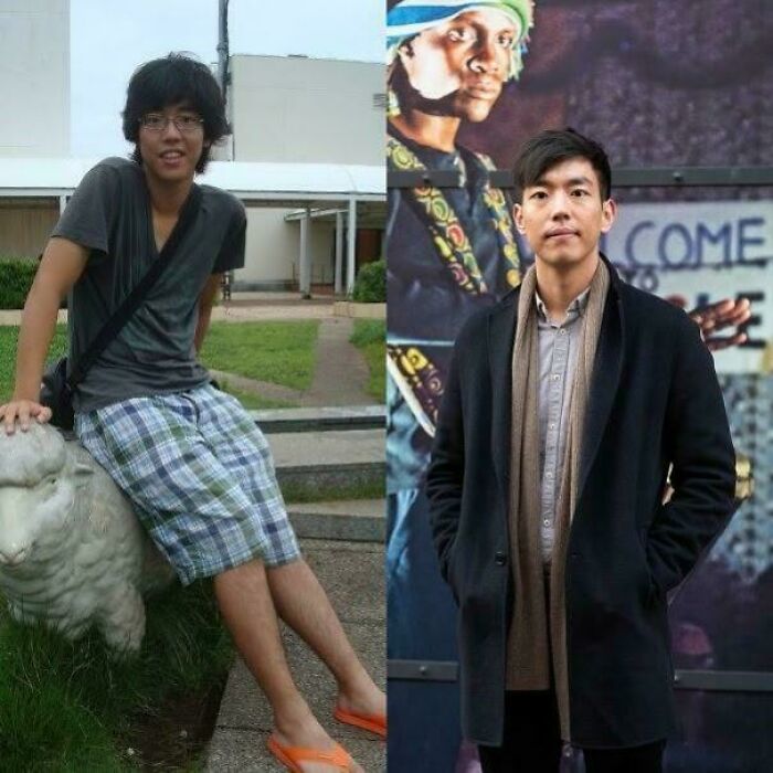 Me in Tokyo (2011) and NYC (2021) — Two Cool Cities, One Me