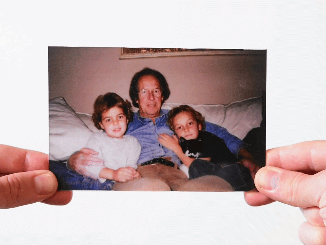 Wait, He Actually Removed His Dad From All His Childhood Photos?!