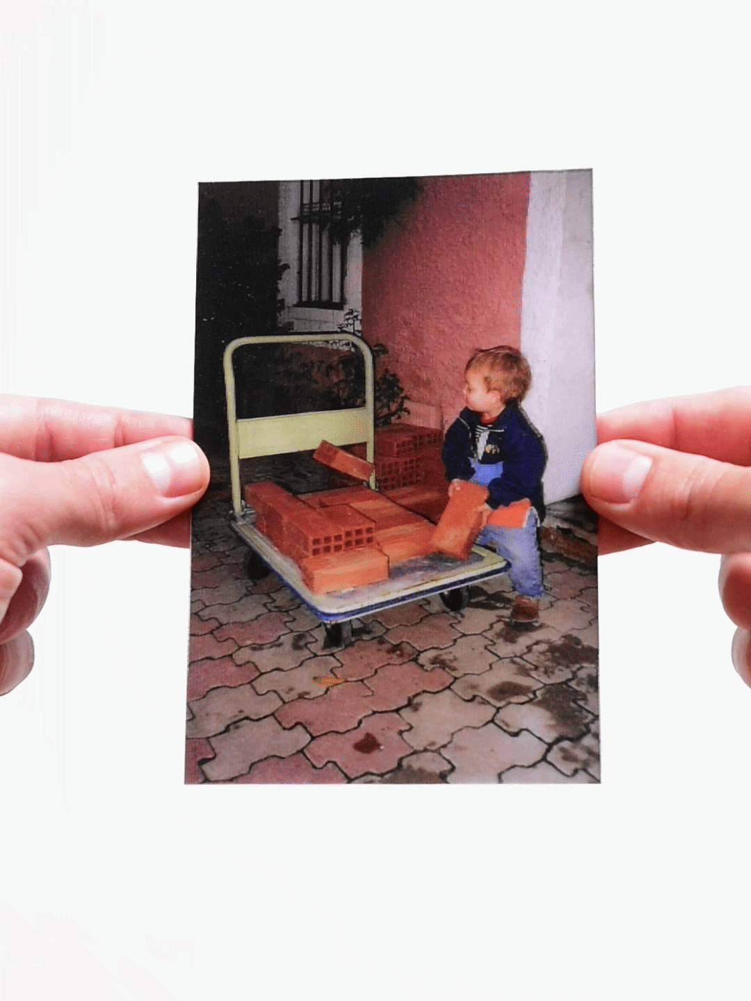 Wait, He Actually Removed His Dad From All His Childhood Photos?!
