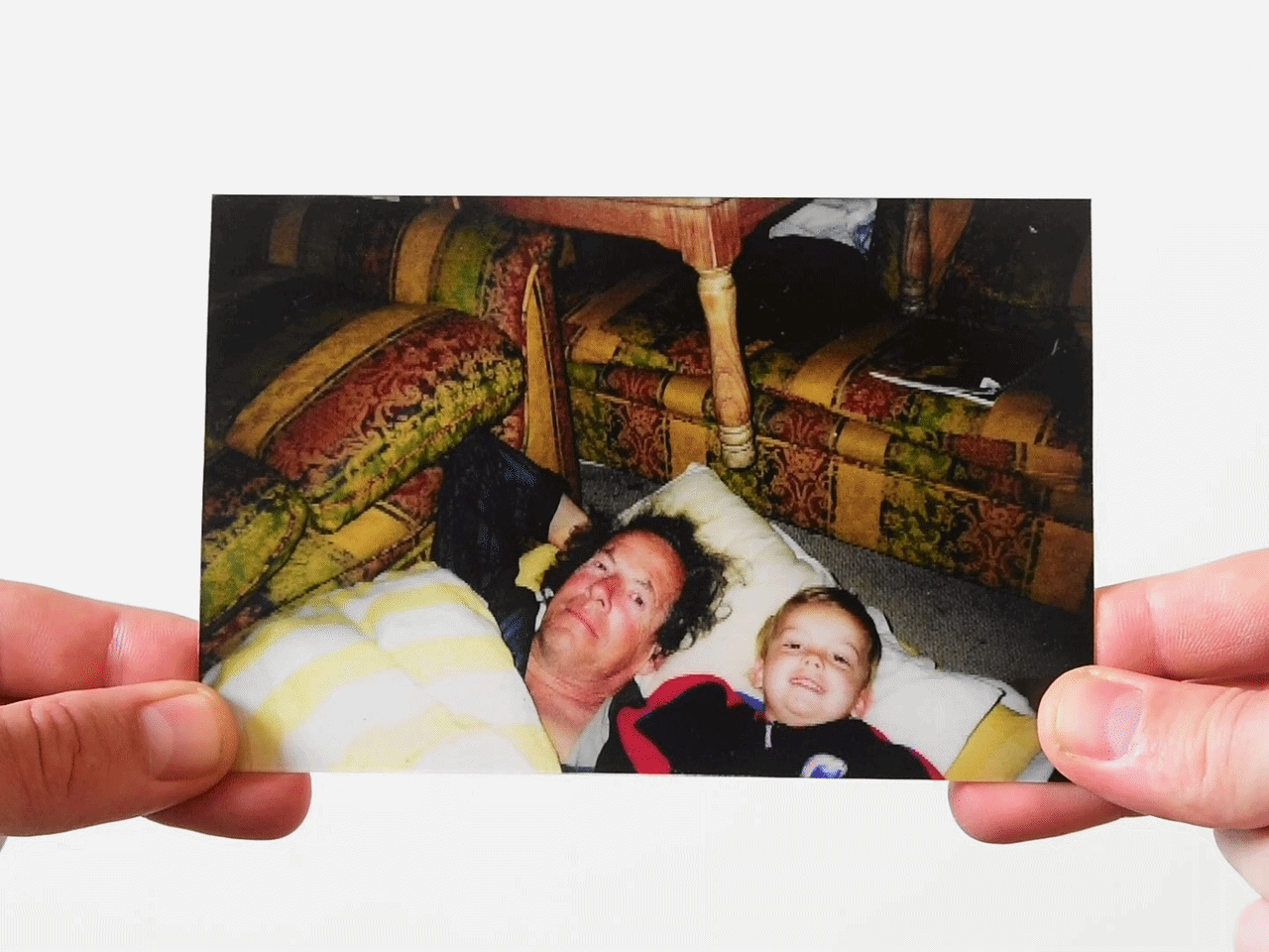 Wait, He Actually Removed His Dad From All His Childhood Photos?!
