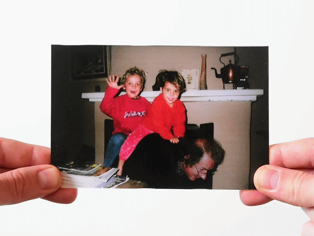 Wait, He Actually Removed His Dad From All His Childhood Photos?!