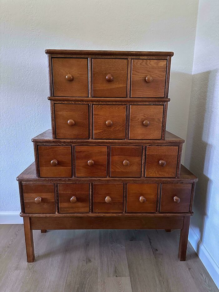 Facebook Marketplace Blessings! Giant Apothecary Cabinet for $30