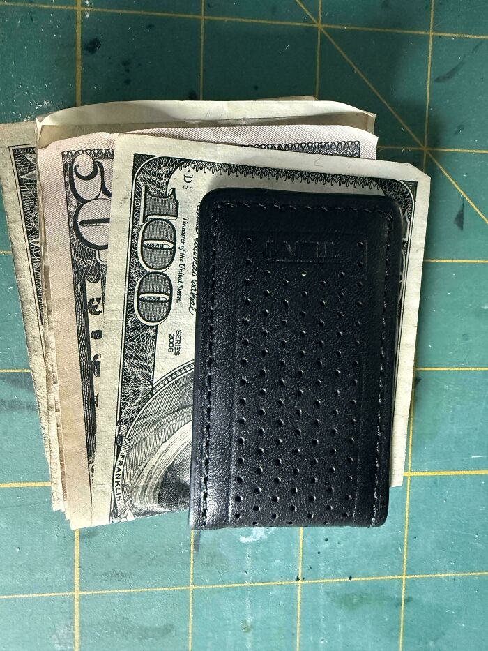Guess What I Found In The Suit Jacket Pockets? Jackpot!