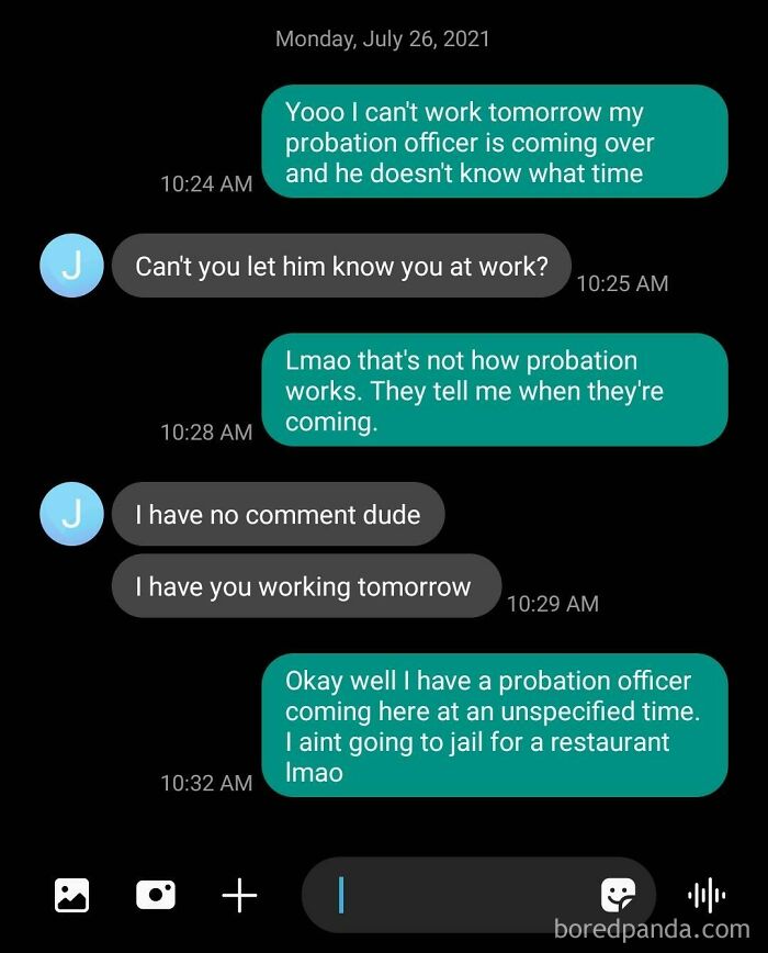 Boss Wants Me To Skip Court To Give Him A Day Off. Sure, That’s Totally Normal.