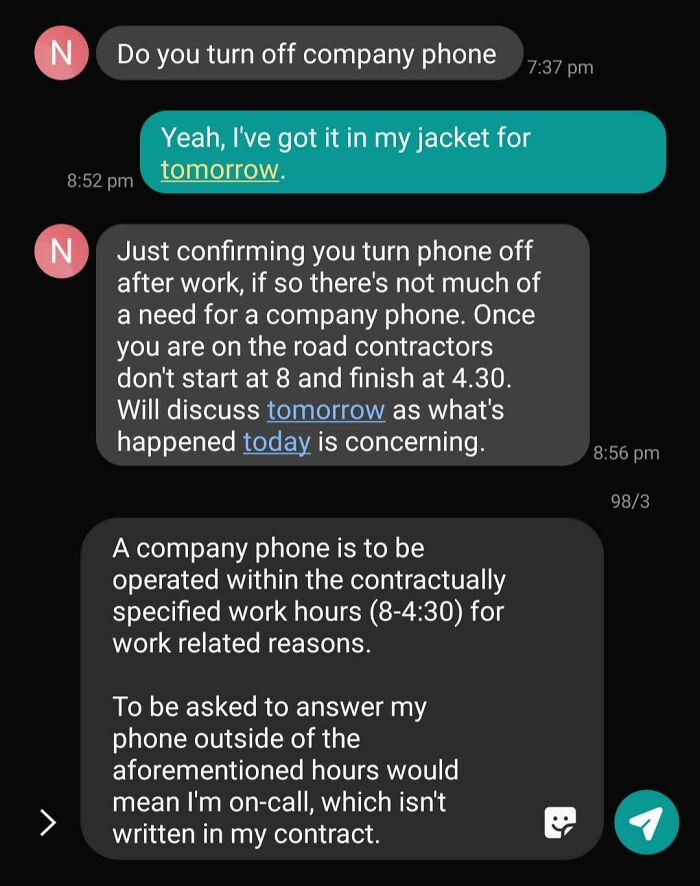 Boss Was Annoying Af, So I Fired Back (Full Reply in Comments)