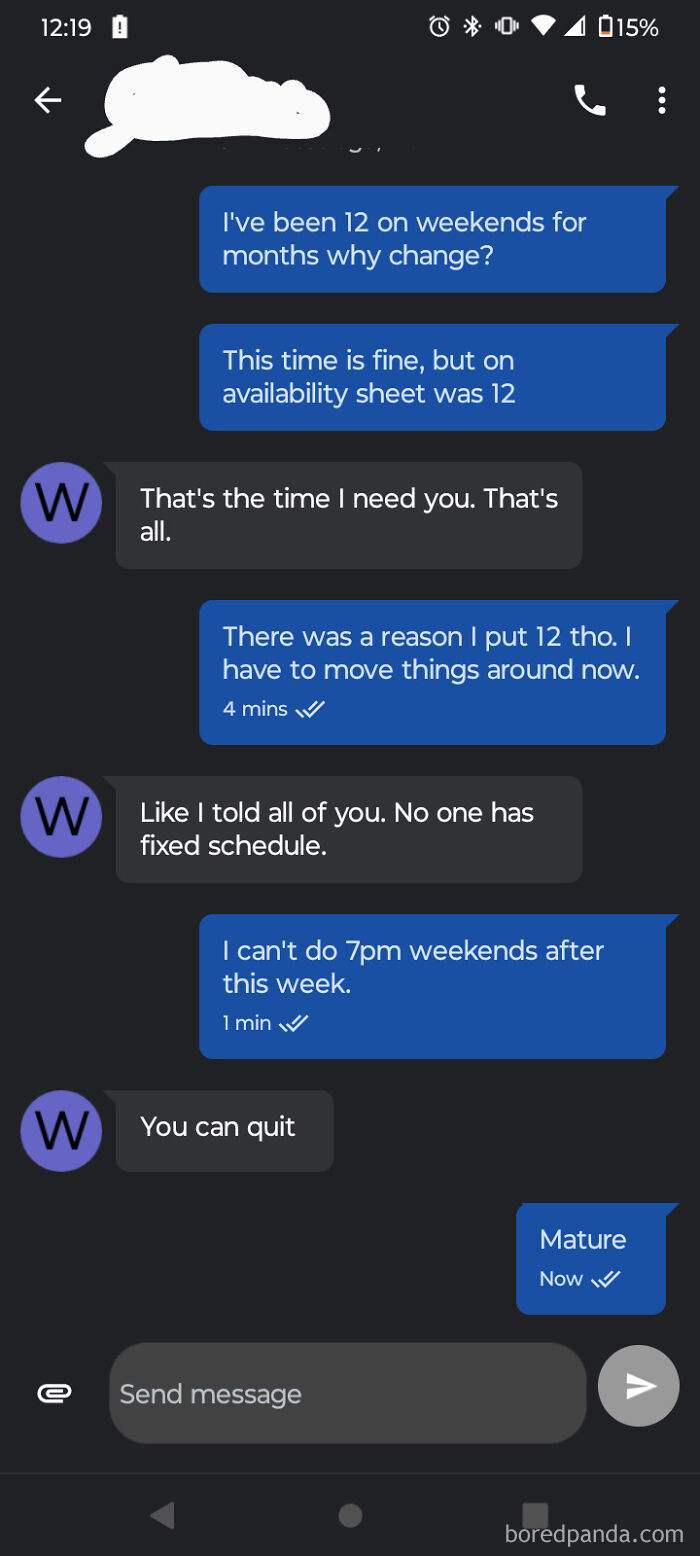 Should I Take The Boss’s Advice? Spoiler: No.