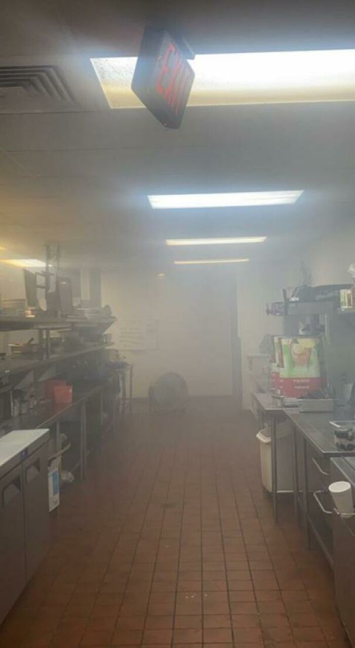 Working In A Kitchen Sauna At 86 Degrees? Yep, Still Expecting Me To Work.