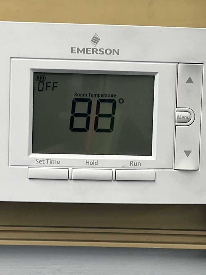 Office Thermostat’s In Charge And It’s Basically A Sauna. Nude Workday?