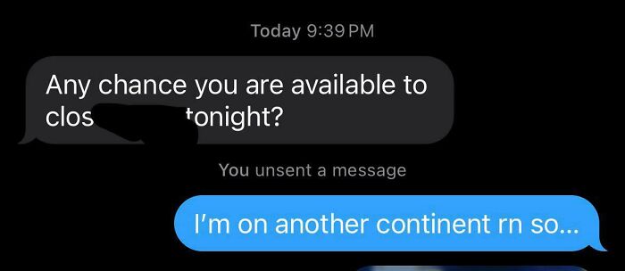 Boss Asked Me To Cover Shift While On Vacation. Bold Move.