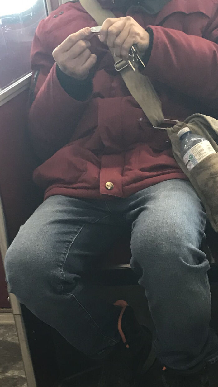Just Another Morning on the Subway