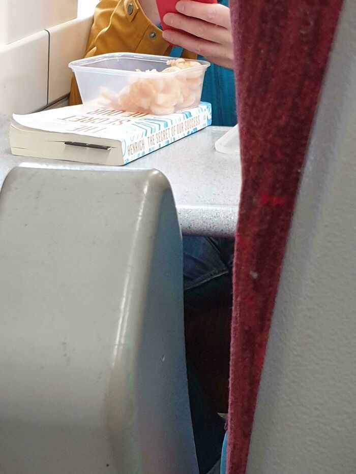Prawns for Breakfast? On a Train, Before 10 AM