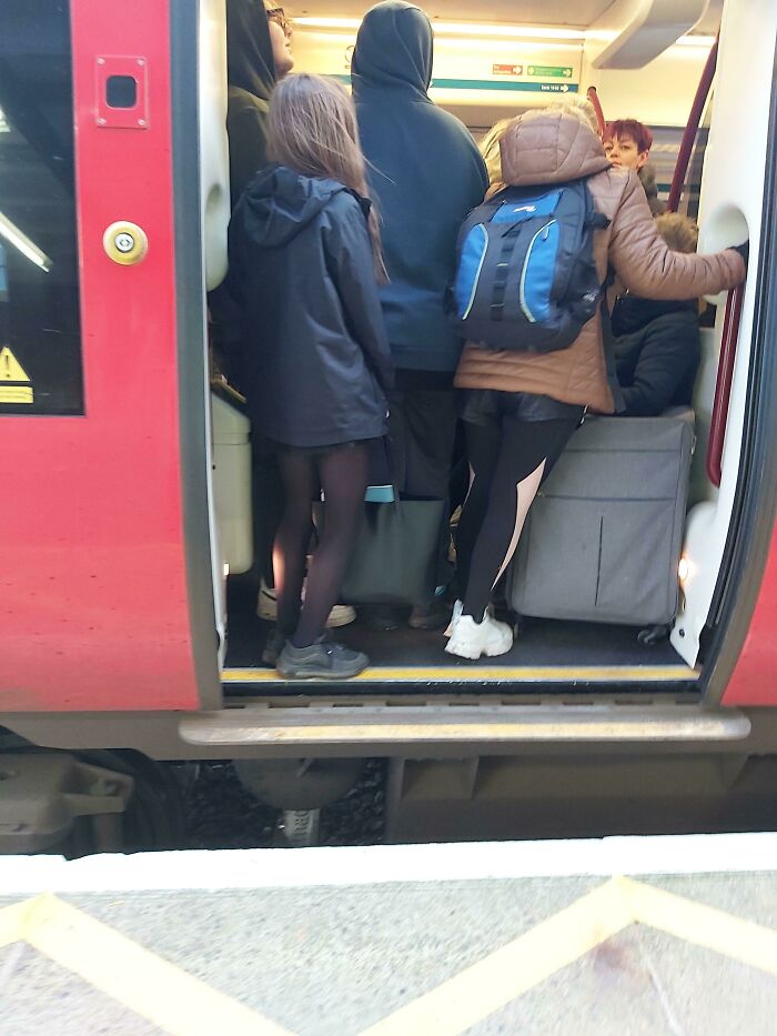Train Cancelled, Late Next Train, Then This Welcome