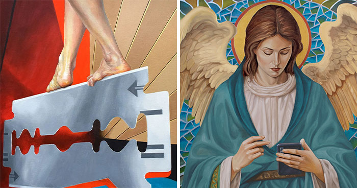 Mind-Bending Paintings That Play Crazy Tricks On Your Eyes
