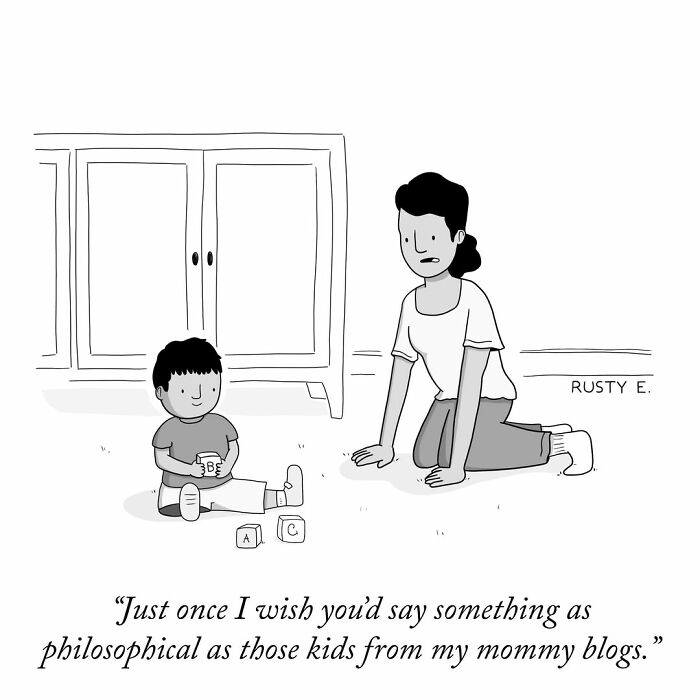 Wait, Rusty Epstein Turned Ordinary Life Into 44 Genius One-Panel Comics?!