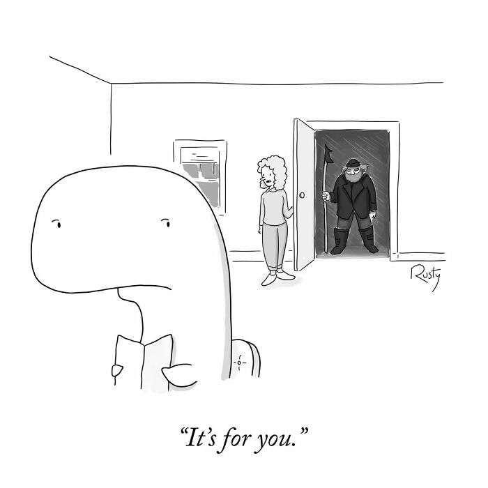 Wait, Rusty Epstein Turned Ordinary Life Into 44 Genius One-Panel Comics?!