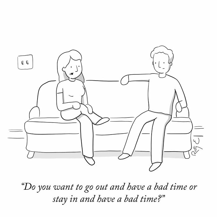 Wait, Rusty Epstein Turned Ordinary Life Into 44 Genius One-Panel Comics?!