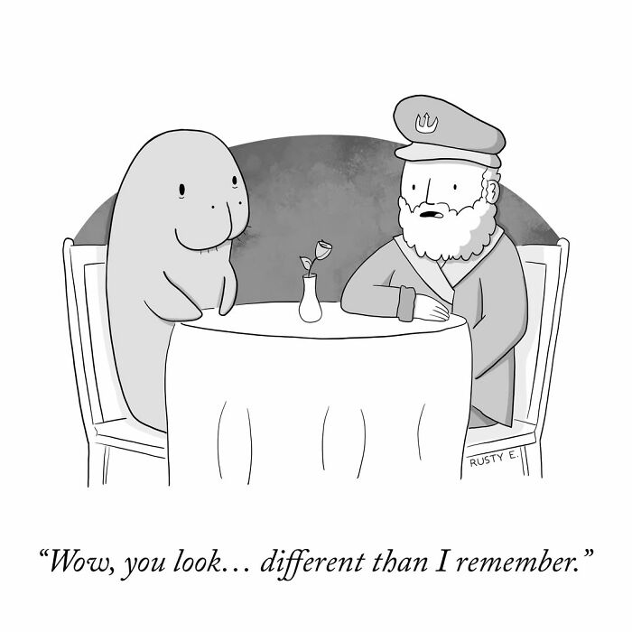 Wait, Rusty Epstein Turned Ordinary Life Into 44 Genius One-Panel Comics?!