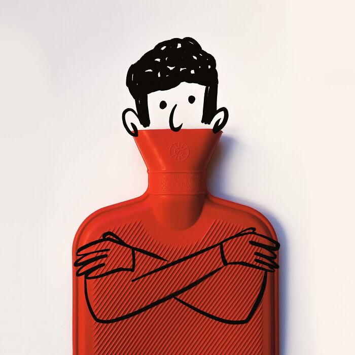 39 Everyday Objects That Totally Transformed Into Playful Pics by Romain Joly