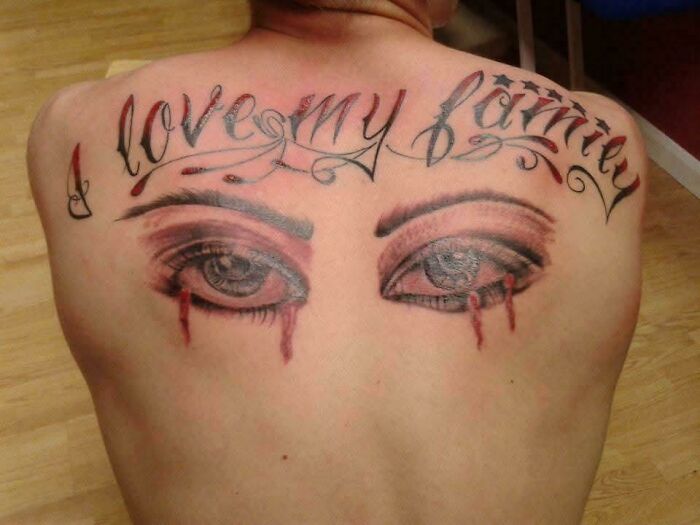 Love My Family… With Bleeding Eyes?