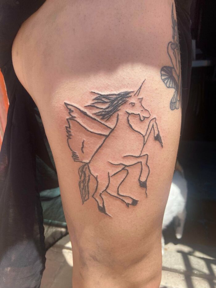 Spotted This Weird Tattoo... And No One Knows Why