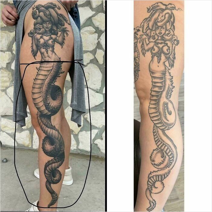 Tattoo Artist Got Inked By Another Local Artist… Oh Boy