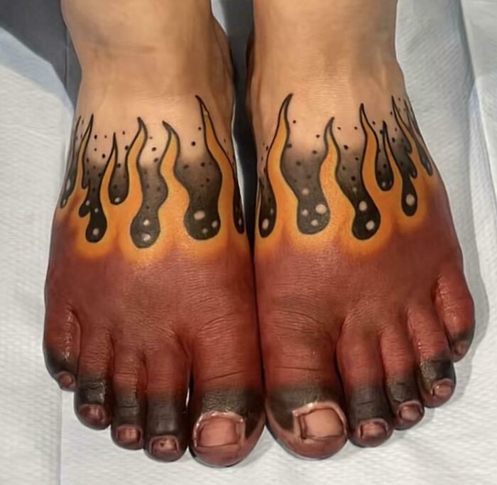 Ever Seen Feet Done Like This? Neither Have We