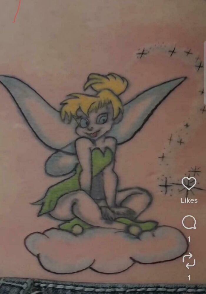 Found In The Wild: A ‘Re-Work’ Tattoo... Awkward