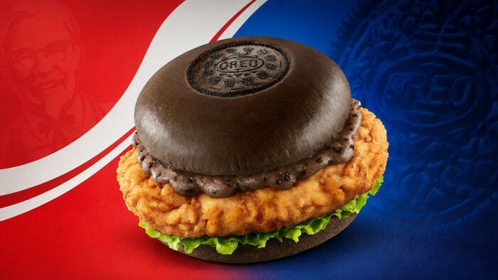 KFC China’s Oreo Bun Chicken Sandwich: Sweet and Savory Confusion