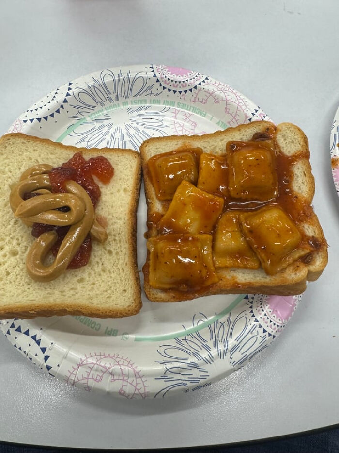 Beef Ravioli PB&J Sandwich: Chef Boyardee’s Angry Cousin