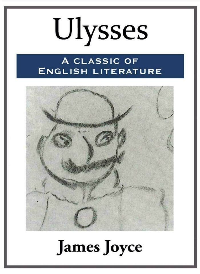 Ulysses Cover That's As Hard To Look At As The Book Is To Read