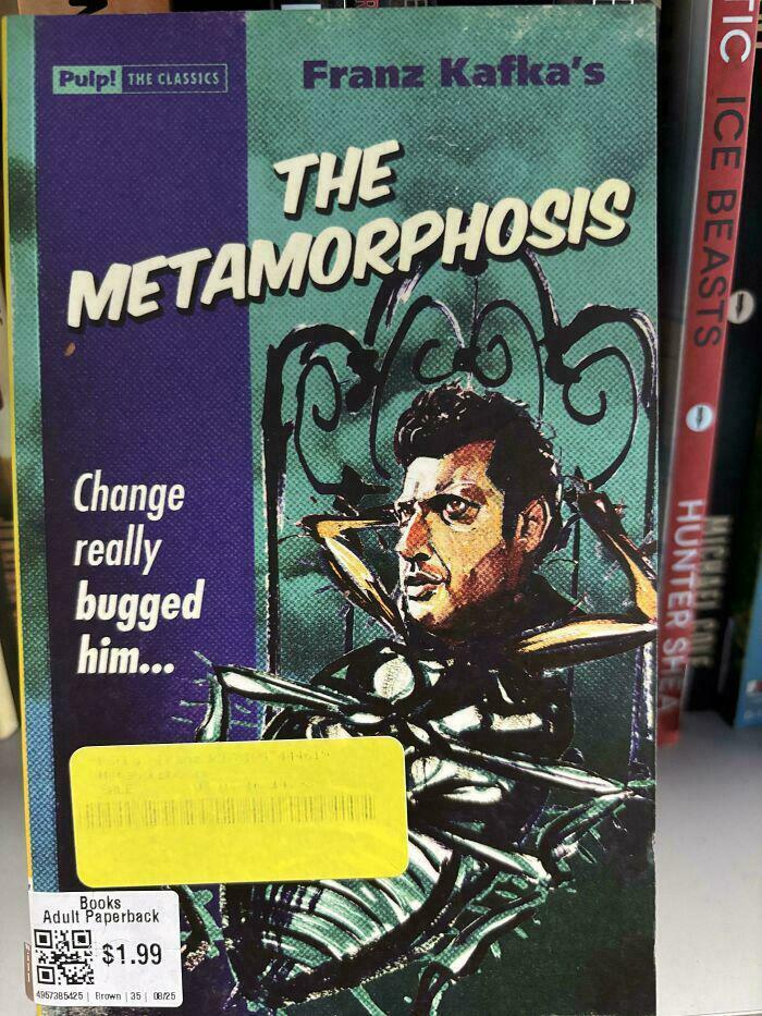 The Metamorphosis by Franz Kafka — Cover That Morphs Into Confusion
