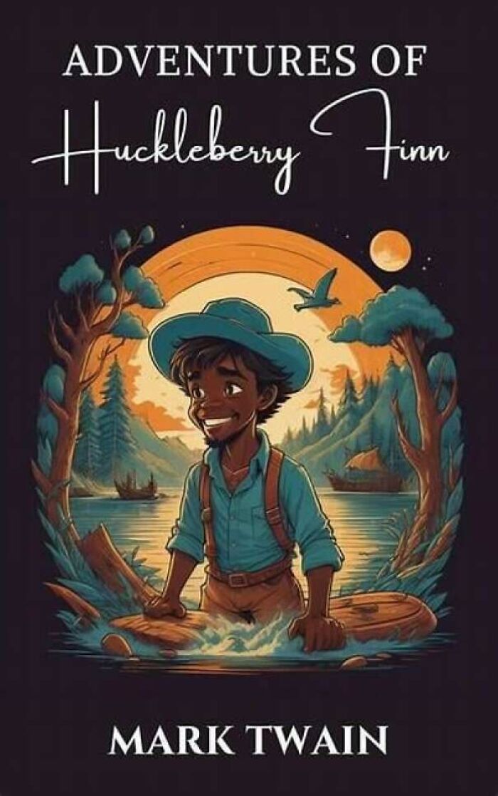 The Adventures of Huckleberry Finn with a Cover You Won’t Believe