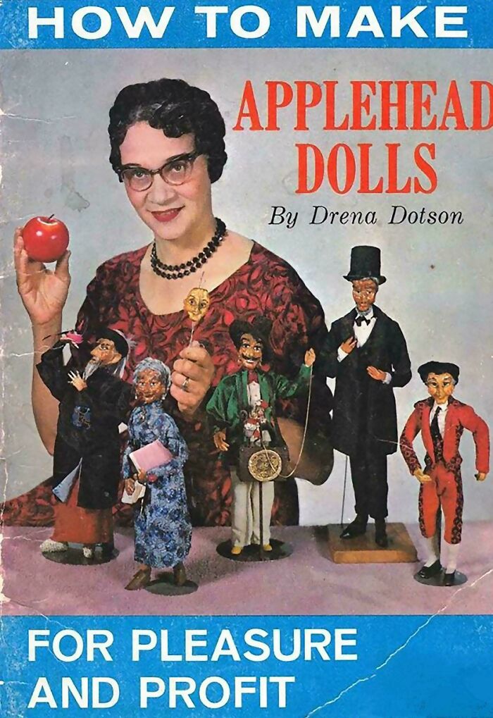 How To Make Applehead Dolls — The Cover Is the Wildest Doll