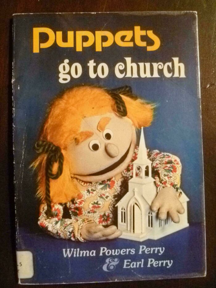 Puppets Go To Church - Cover Art That’s a Little Too Literal