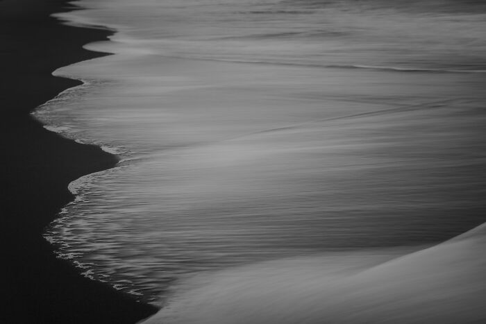 Sea Waves Turned Into Art